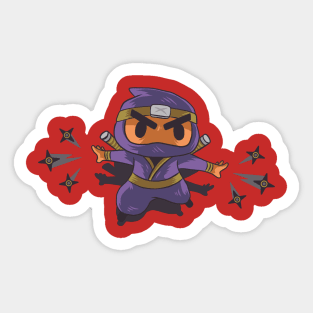 NINJA CHARACTER CARTOON Sticker